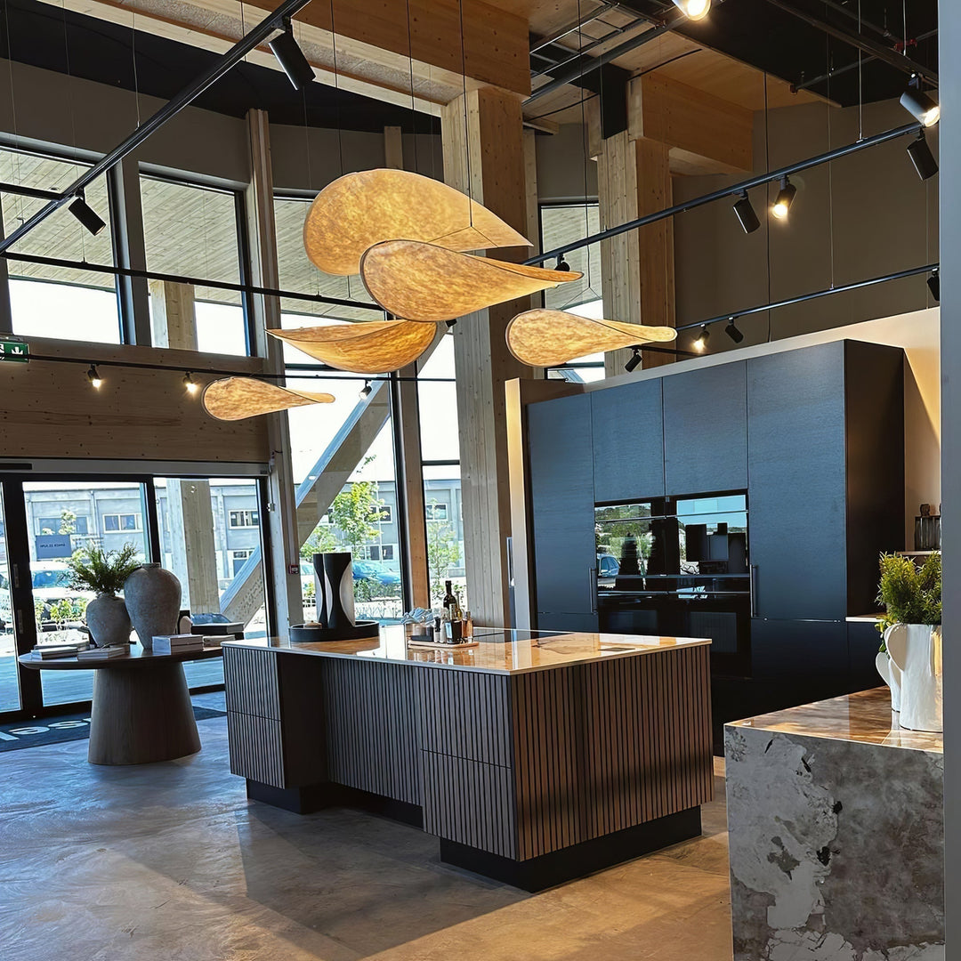 Cloudlike Mulberry Silk Plug-In Pendant Light