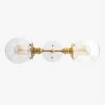Cargar imagen en el visor de la Galería, Lumio Globe Industrial Vanity Lighting- Modern Double Globe Wall Light
