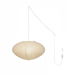 Bild in Gallery-Viewer laden, Mulberry Paper Plug-In Pendant Light