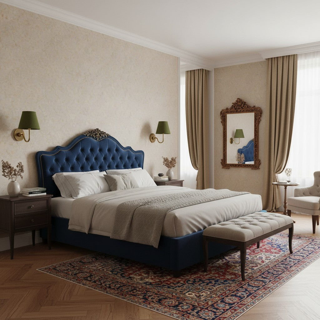 Aplique de pared Luvora con pantalla de tela y pantalla de tambor - Aplique plisado clásico