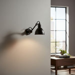 Charger l'image dans la visionneuse de galerie, Applique murale articulée pliante Articula – Lampe murale fonctionnelle avec abat-jour pivotant pour la maison N19