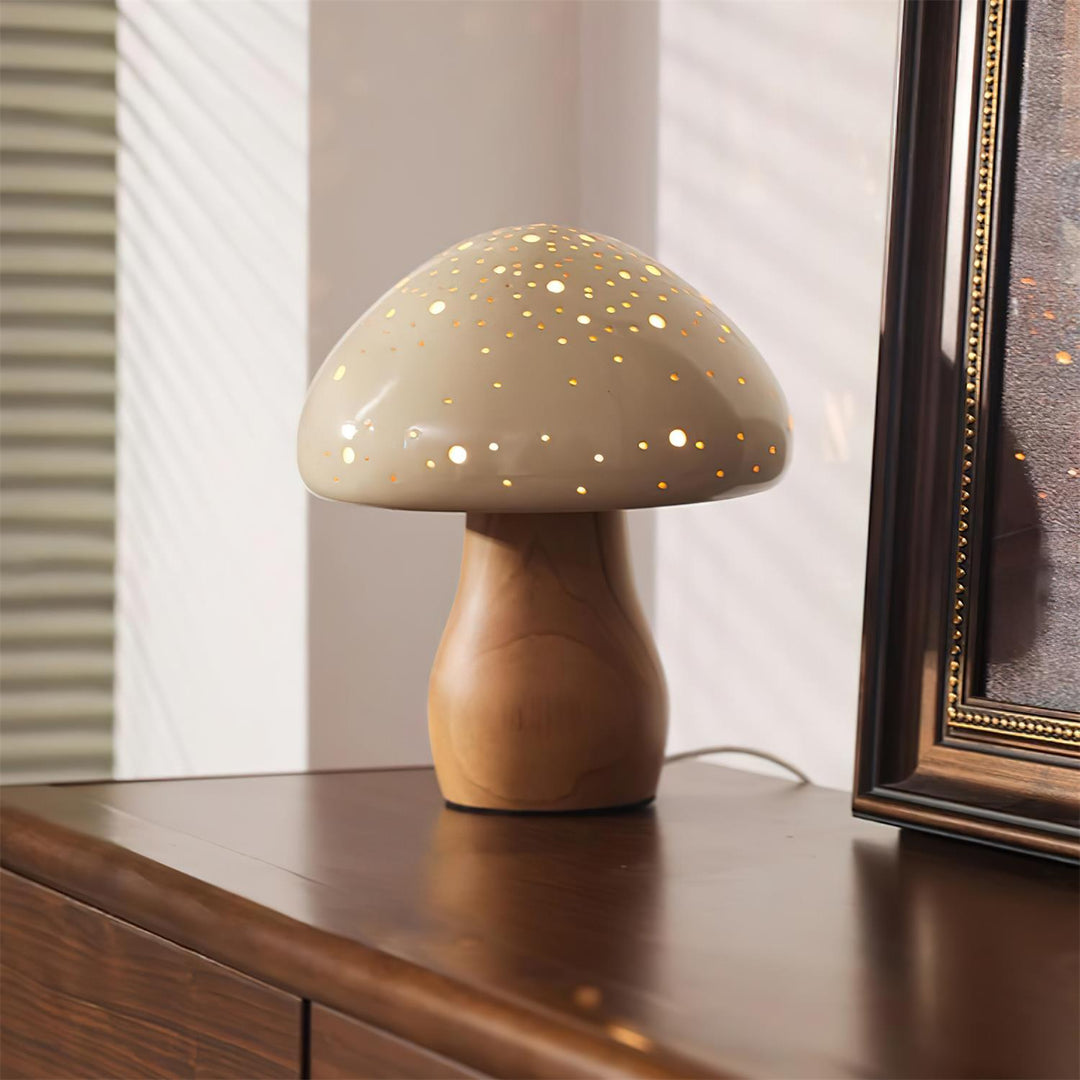 Lampe de table champignon Mielo