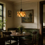 Bild in Gallery-Viewer laden, Fabric drum pendant light 10