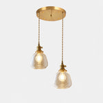 Charger l'image dans la visionneuse de galerie, Bubble Glass Brass Pendant Light