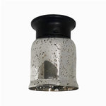 Bild in Gallery-Viewer laden, Style H minimalist glass ceiling lamp in black finish