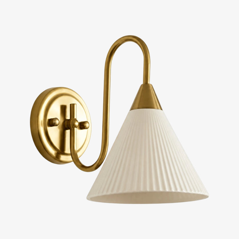 Celvane French Vintage Wall Lamp – Elegant Retro Design Bedside Light for Bedroom and Hallway