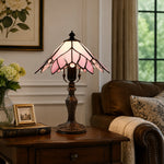 Load image into Gallery viewer, Vintage Tiffany Stained Glass Table Lamp