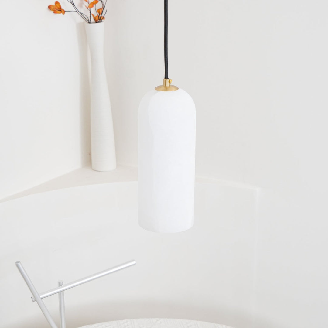 Nordisch Modern Alabaster Monty Pendelleuchte