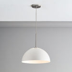 Load image into Gallery viewer, Parvion Metal Dome Pendant Light – Minimalist Modern Kitchen Fixture
