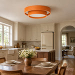 Charger l'image dans la visionneuse de galerie, Stepped Shade Outer Ring Steel Ceiling Light