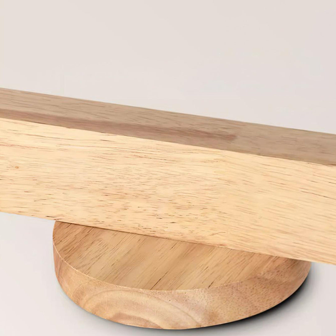Iluminación de riel de madera Merlo