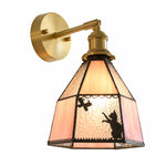 Cargar imagen en el visor de la Galería, Pink Cat 01 Swivel-Head Wall Lamp