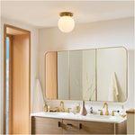 Cargar imagen en el visor de la Galería, Lámpara de techo empotrada Rivolence - Minimal Globe Brass Lighting
