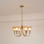 Load image into Gallery viewer, Columbia Brass Chandelier