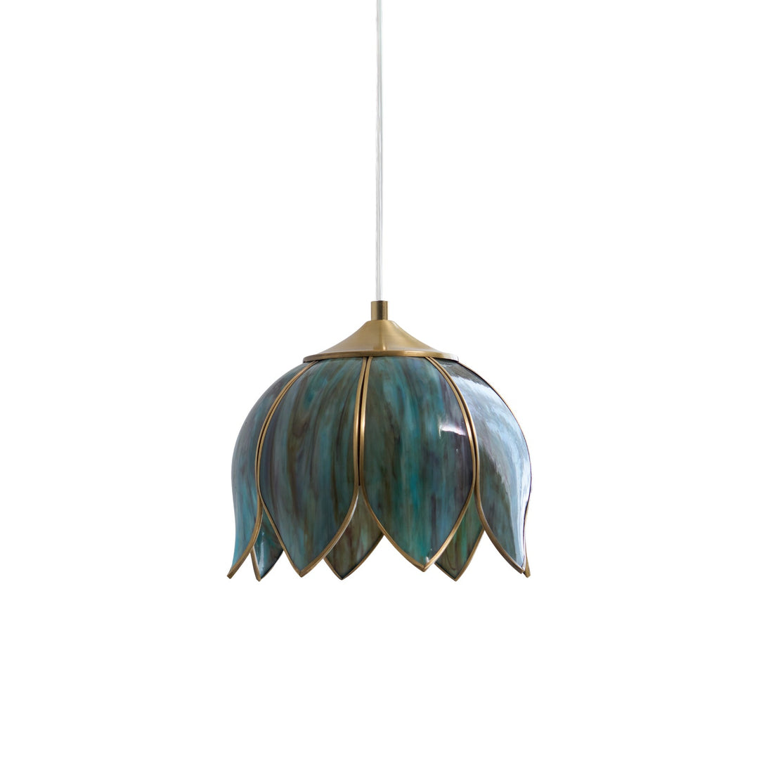 Lampe à suspension rétro Lotus