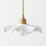 Bild in Gallery-Viewer laden, Vintage Ceramic Wave Pendant Lamp