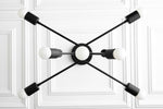 Charger l&#39;image dans la visionneuse de galerie, Lustre moderne Mobilux Line - Plafonnier milieu du siècle
