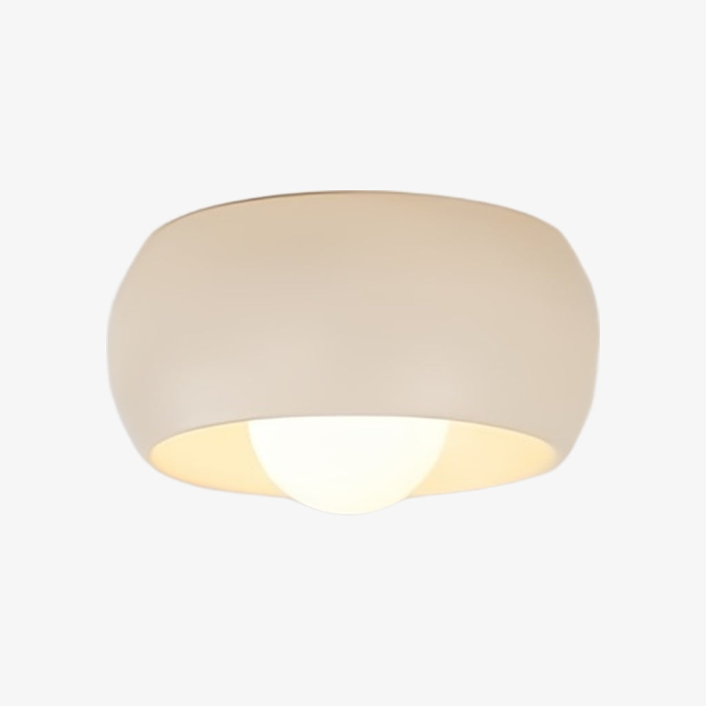 Plafonnier Rond Aurelox à Fixation Affleurante Luminaire Géométrique Épuré - Éclairage Intérieur Contemporain