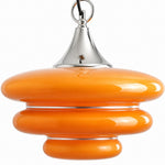 Charger l'image dans la visionneuse de galerie, Orange Layered Glass Pendant Light
