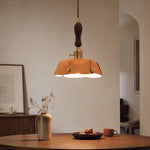 Load image into Gallery viewer, Vintage leather pendant light room scene