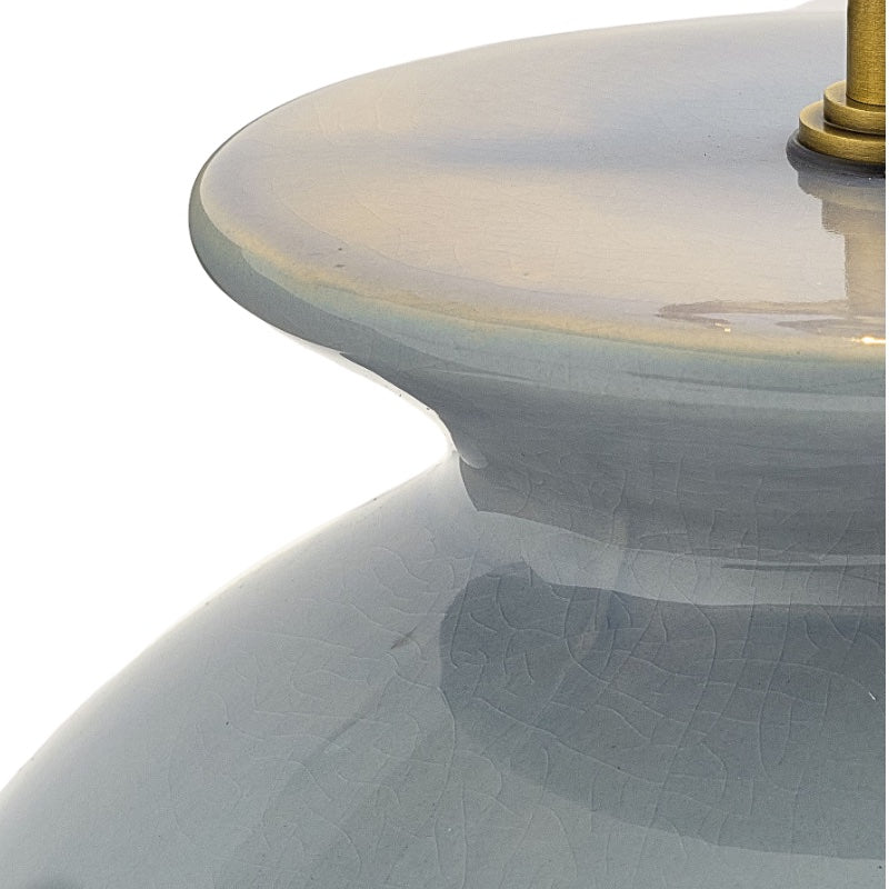 Noria Modern Accent Lamp - Globe Ceramic for Bedroom and Study