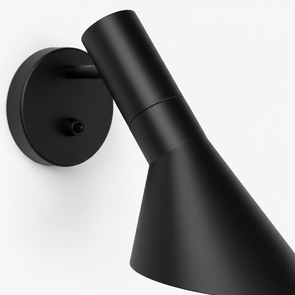 Lámpara de Pared Industrial Clásica Alojorin Diseño Escultural Aplique de Iluminación para Hogar Oficina N03