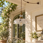Bild in Gallery-Viewer laden, Verdoma Flower Glass Plug-in Pendant Light
