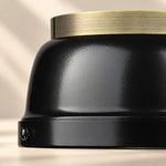 Charger l'image dans la visionneuse de galerie, Metal Flush Mount Ceiling Fixture with Frosted Diffuser