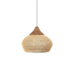Bild in Gallery-Viewer laden, Woven Rattan Wood Plug-In Pendant Light