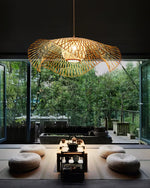 Load image into Gallery viewer, Natural Woven Shade Plug-In Light