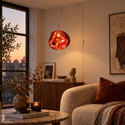 Molten PVC Organic Plug-In Pendant Light