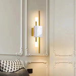 Load image into Gallery viewer, Refined Radiance Marble Accents Wall Light