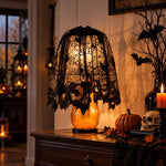 Cargar imagen en el visor de la Galería, Halloween lampshade cover detail and styling