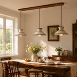 Bild in Gallery-Viewer laden, French Vintage Scalloped Ceramic Pendant Light 8