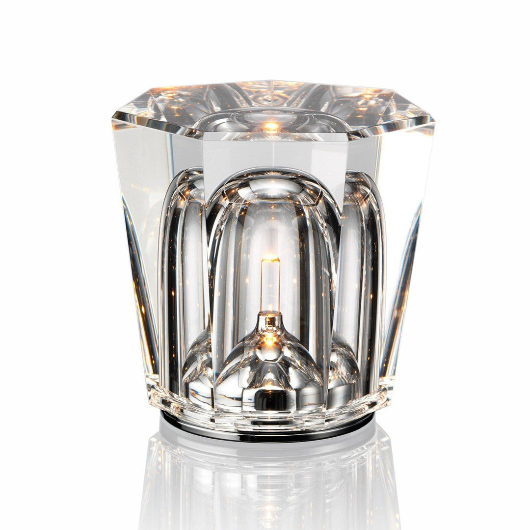 Lampe de table en cristal diamant (batterie intégrée)
