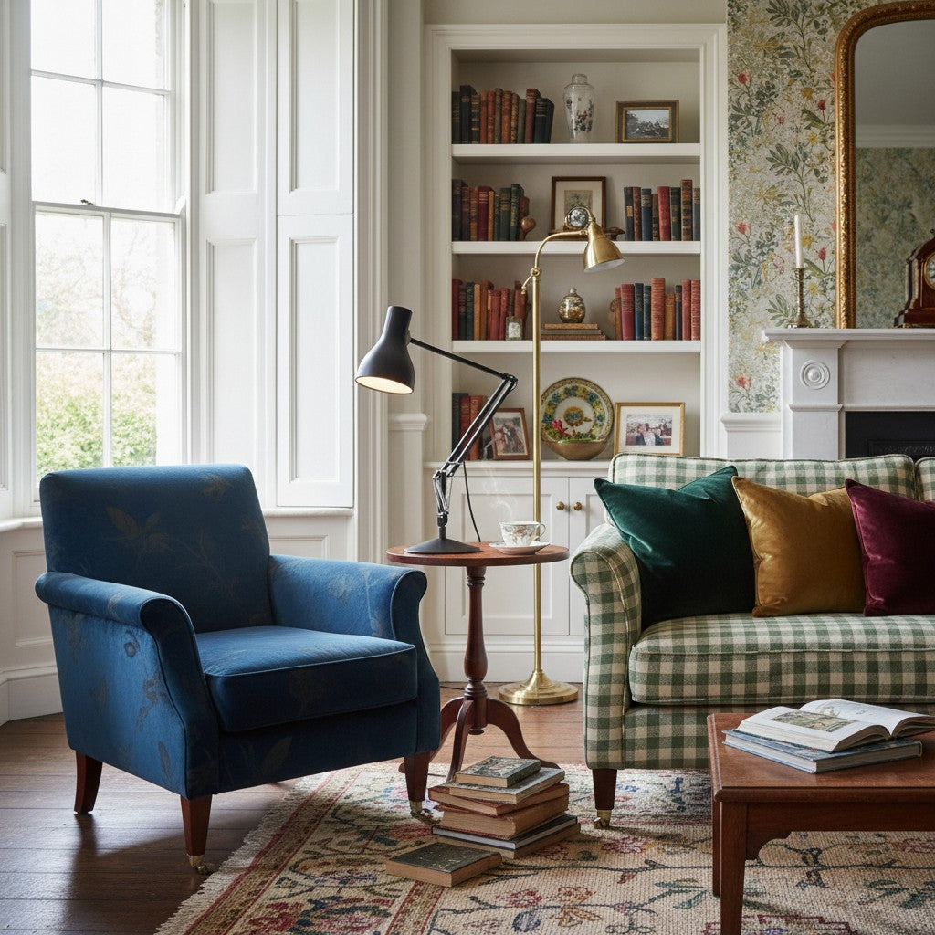 Lámpara de Escritorio Ajustable Moderna Modryx – Luz de Tarea Atemporal para Oficina en Casa