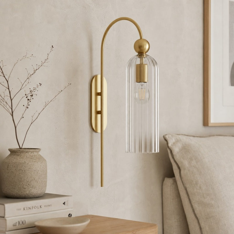 Avenlo Minimalist Wall Lamp – Modern Vertical Accent Lighting for Bathroom or Hallway