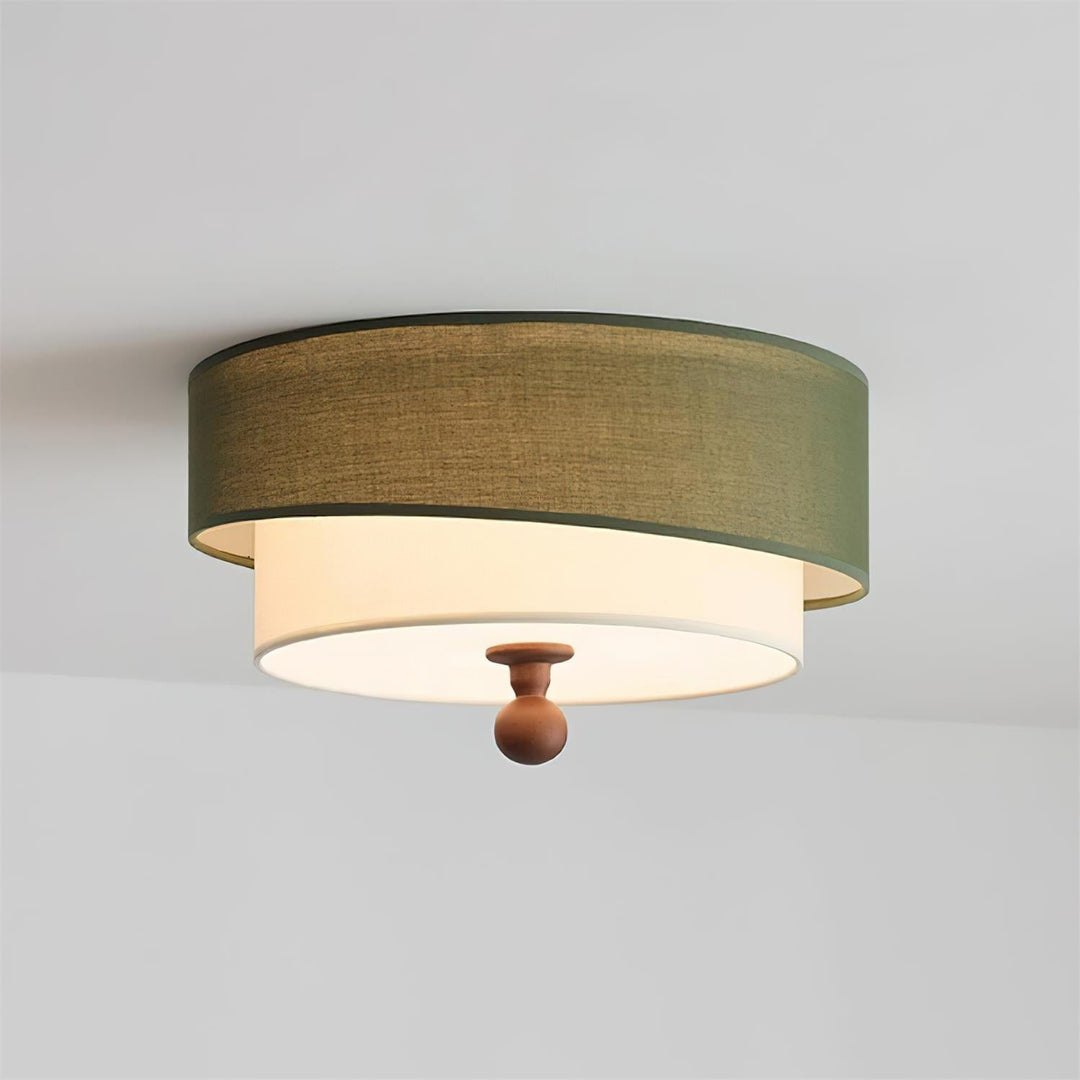 Modern Minimalist Ceiling Lamp Clean Line Flush for Bedroom Living Room