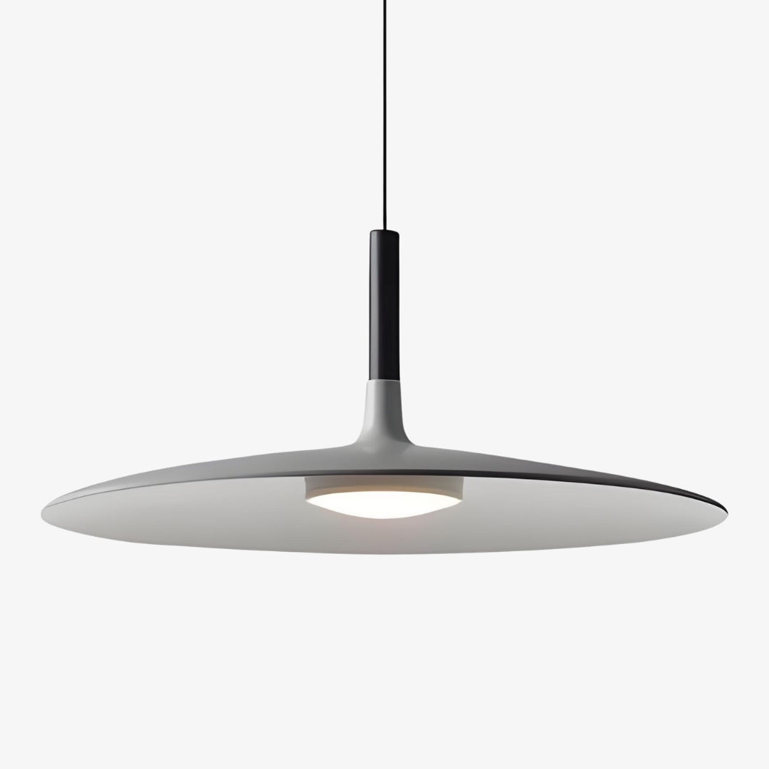 Lampe suspendue industrielle Alphomo - Lampe suspendue minimaliste pour îlot de cuisine et table à manger N04