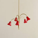 Load image into Gallery viewer, Flora Glass Chandelier
