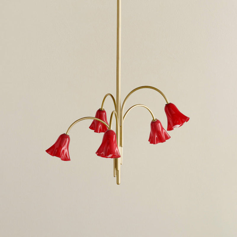 Flora Glass Chandelier