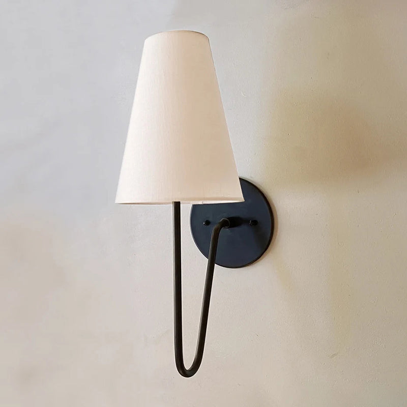 Organische Glas-Scoop-Wandlampe – Minimalistische Moderne Dekorative Ambient-Wandleuchte für Wohnzimmer