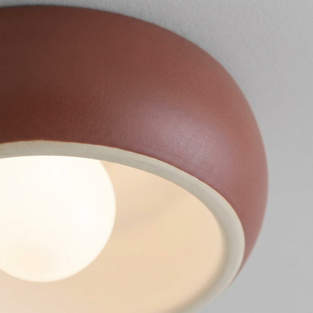 Plafonnier Rond Aurelox à Fixation Affleurante Luminaire Géométrique Épuré - Éclairage Intérieur Contemporain