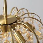 Load image into Gallery viewer, Vintage Sumptuous Teardrop Crystal Chandelier
