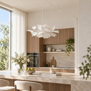 Sculptural Flower Pendant Lamp