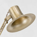Cargar imagen en el visor de la Galería, Close-up of the brass lamp shade and brushed surface