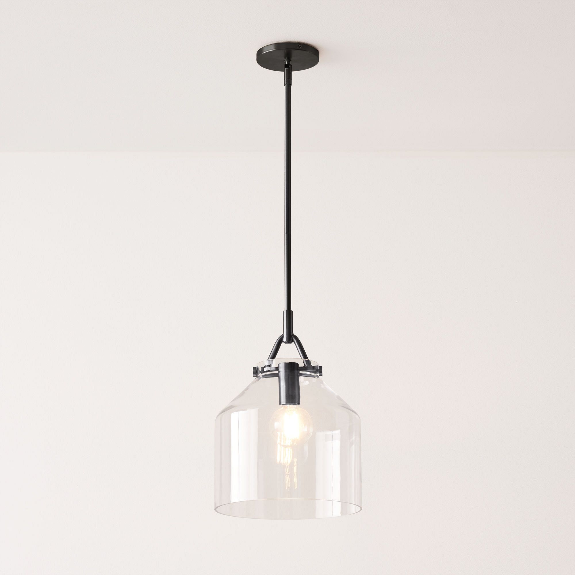 Hanton Nordic Metal Morandi Metal Pendant Light — Nordic Minimalist Fixture