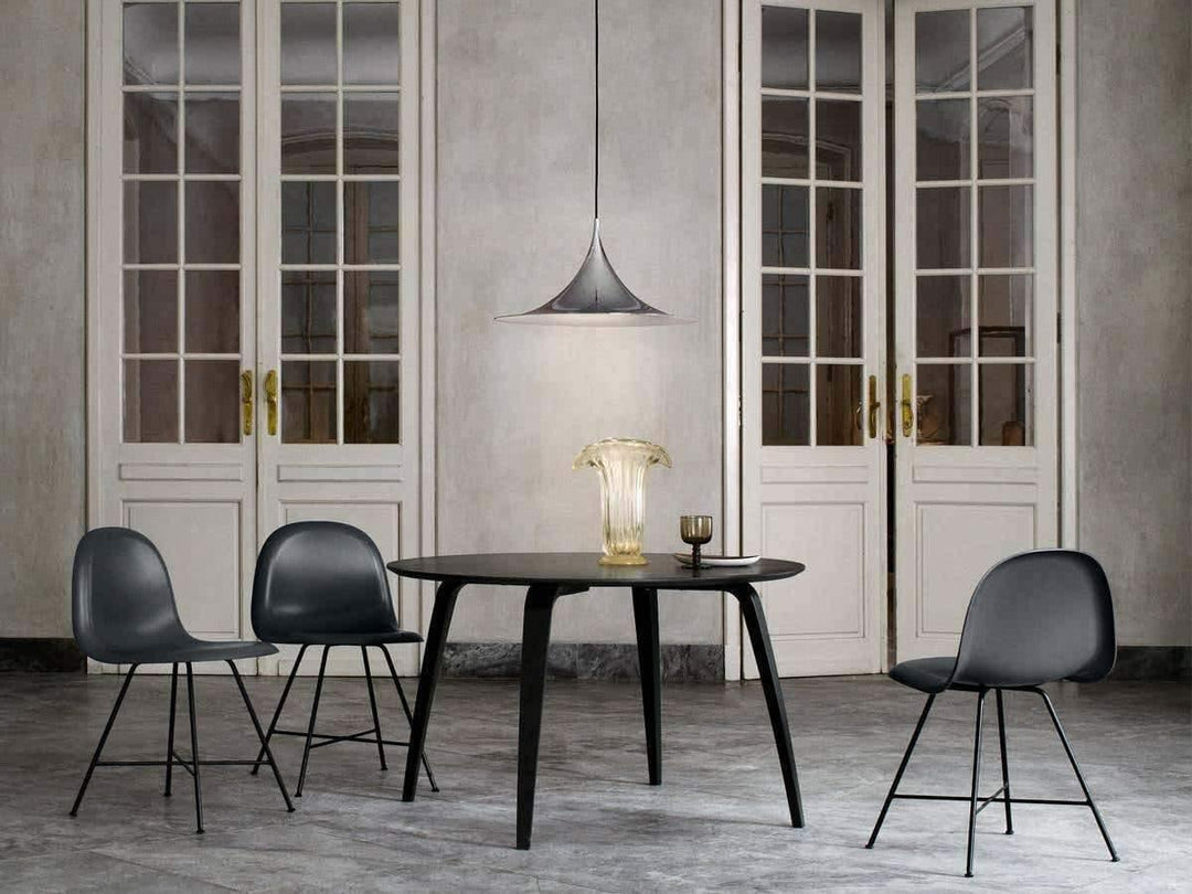 Arch-Shaped Aluminum Plug-In Pendant Light