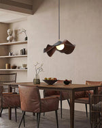 Bild in Gallery-Viewer laden, Leaf Vein Glass Plug-In Pendant Lamp