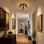 Load image into Gallery viewer, W-3433 natural jade flush mount ceiling light image 14